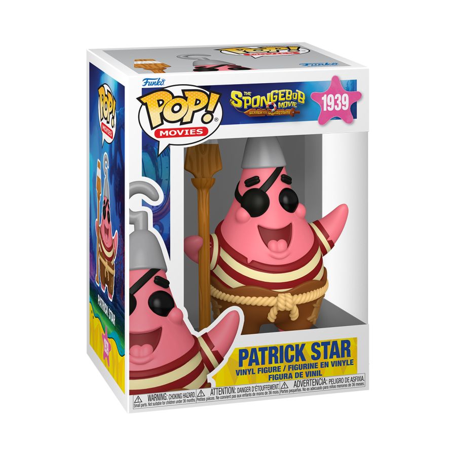 Spongebob Movie (2025) | Patrick Star | #1939 | Funko Pop! Vinyl