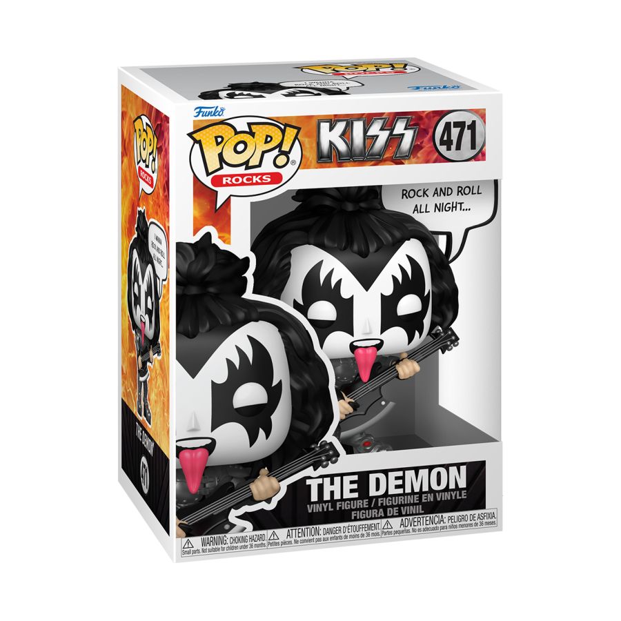 KISS | The Demon | Pop! Sayings | #471 | Funko Pop! Vinyl