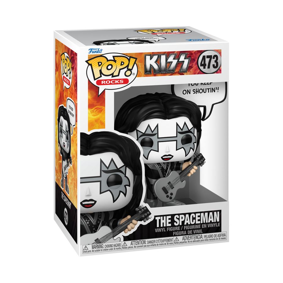 KISS | The Spaceman | Pop! Sayings | #473 | Funko Pop! Vinyl