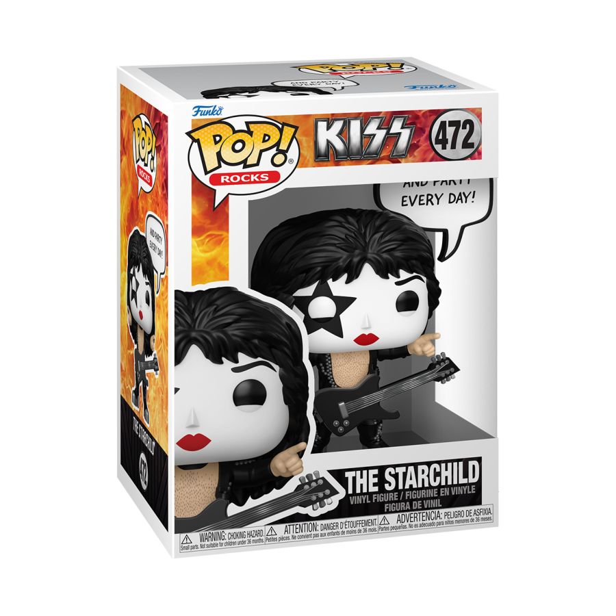 KISS | The Starchild | Pop! Sayings | #472 | Funko Pop! Vinyl