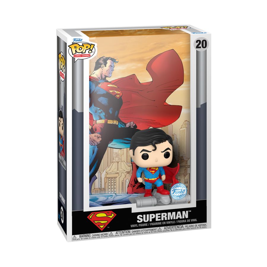 DC Comics | Superman 85th Anniversary | Comic Cover | #20 | Funko Pop! Vinyl
