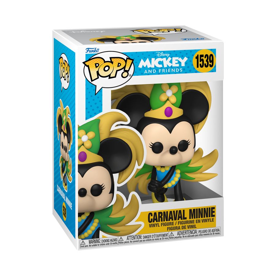 Disney Mickey Around the World - Carnival Minnie - #1539 - Pop! Vinyl