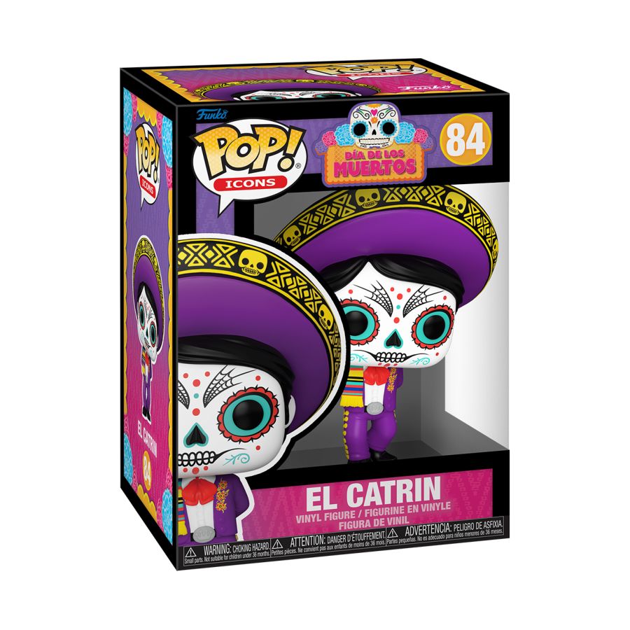 Funko Pop! Vinyl figure of Dia De Los Muertos character El Catrin.