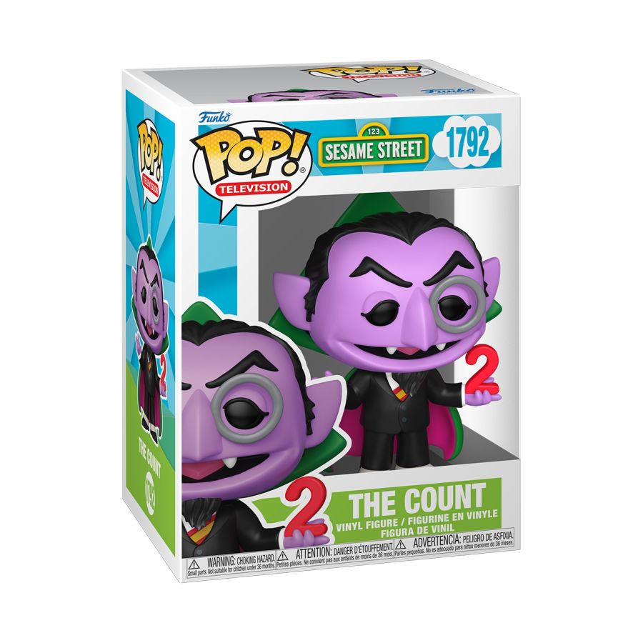 Sesame Street | The Count | #1792 | Funko Pop! Vinyl