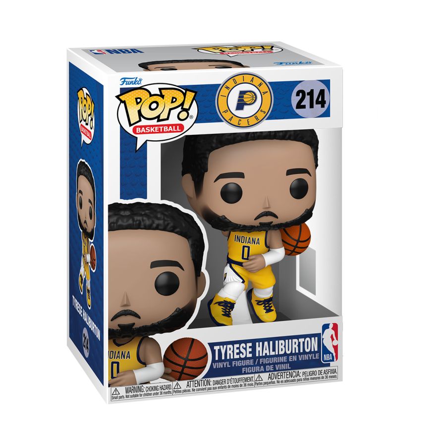 NBA Pacers | Tyrese Haliburton | #214 | Funko Pop! Vinyl