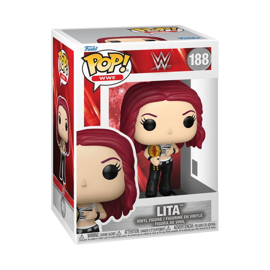 WWE | Lita | #188 | Pop! Vinyl