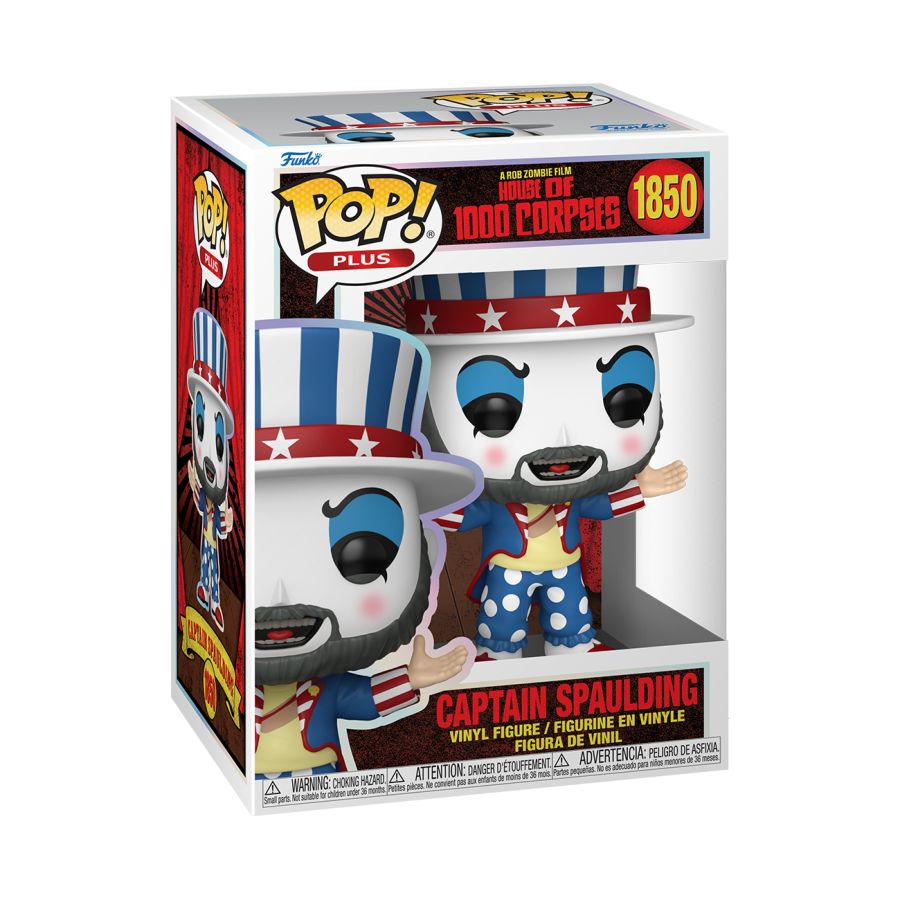 House of 1000 Corpses | Captain Spaulding | #1850 | Funko Pop! Vinyl