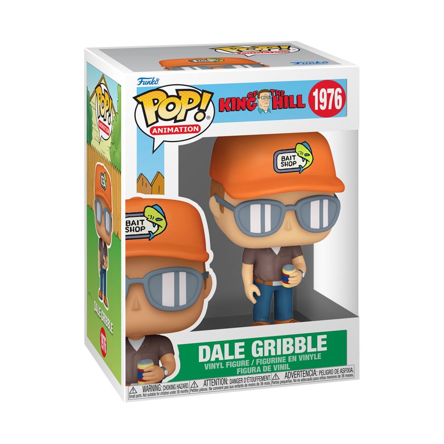 King of the Hill | Dale Gribble | #1976 | Funko Pop! Vinyl