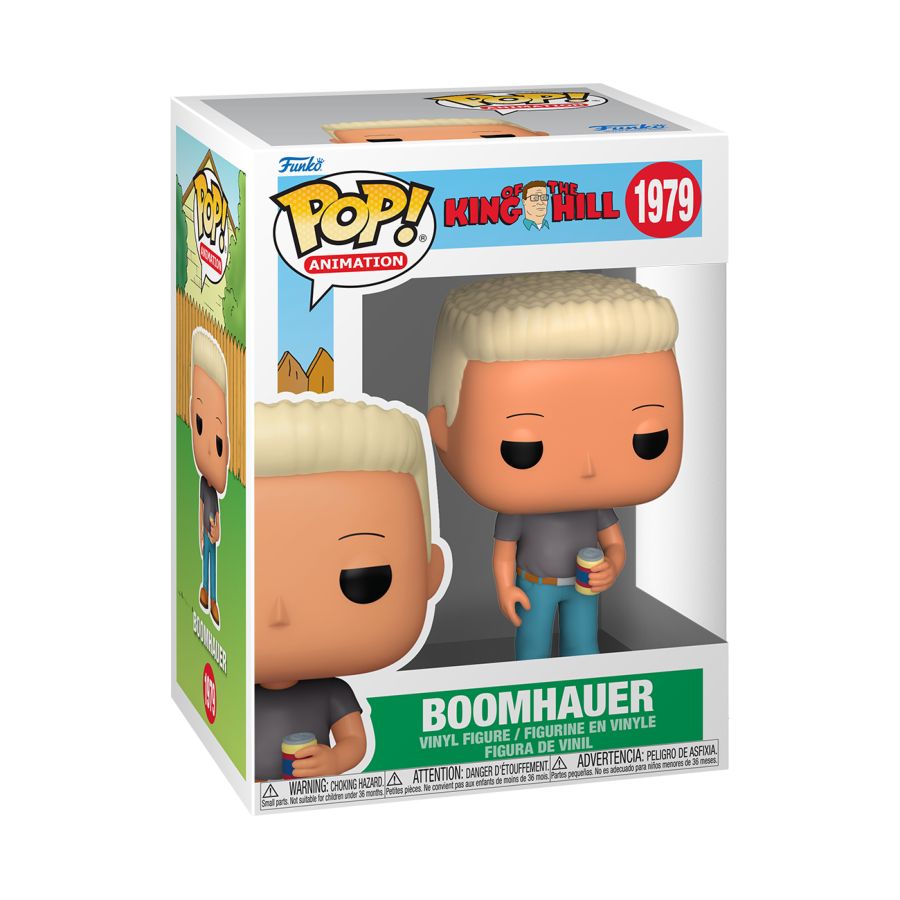 King of the Hill | Boomhauser | #1979 | Funko Pop! Vinyl