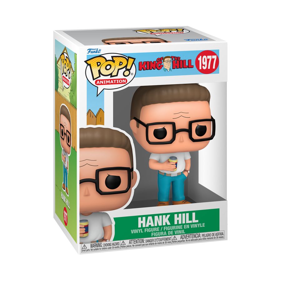 King of the Hill | Hank Hill | #1977 | Funko Pop! Vinyl