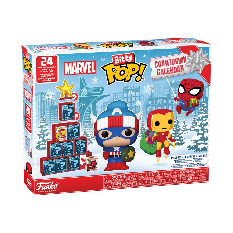 Marvel Comics | Countdown Calendar | Itty Bitty Funko Pop! Vinyl