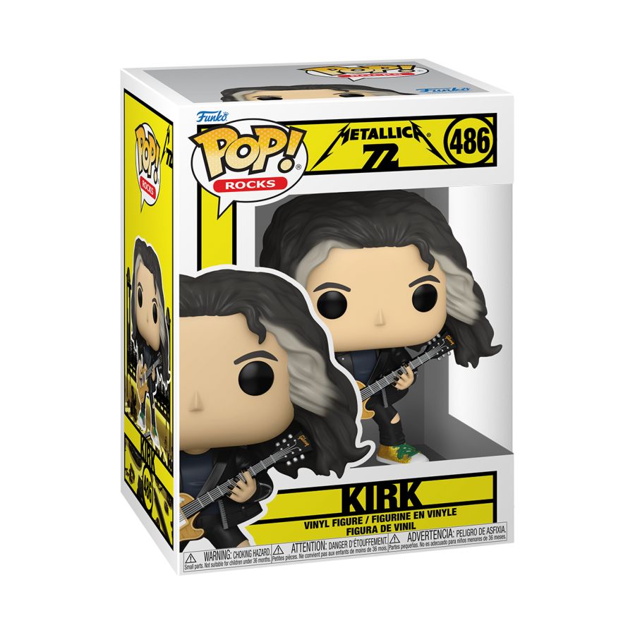 Metallica | Kirk | #486 | Funko Pop! Vinyl