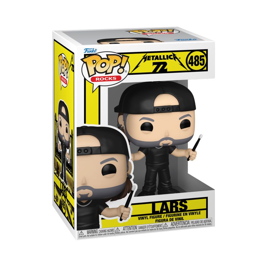 Metallica | Lars | #485 | Funko Pop! Vinyl