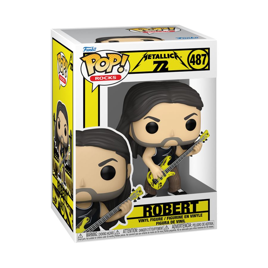 Metallica | Robert | #487 | Funko Pop! Vinyl
