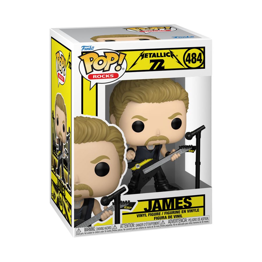 Metallica | James | #484 | Funko Pop! Vinyl