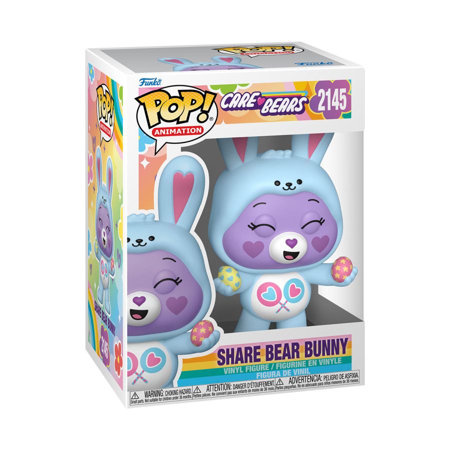 Care Bears | Share Bear Bunny Easter 2026 | #2145 | Funko Pop! Vinyl