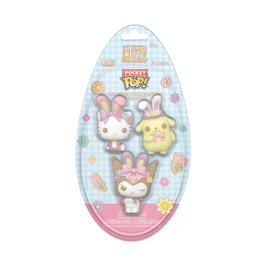 Hello Kitty | Easter Pocket Pop! 3 Pack | Pop! Vinyl