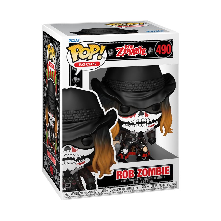 Rob Zombie W/Bandana | #490 | Funko Pop! Vinyl