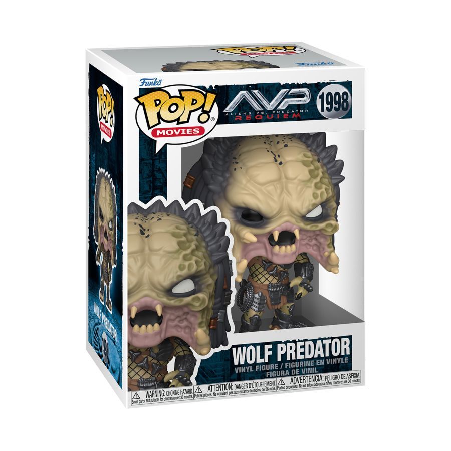 Alien vs Predator | Wolf Predator | #1998 | | Pop! Vinyl