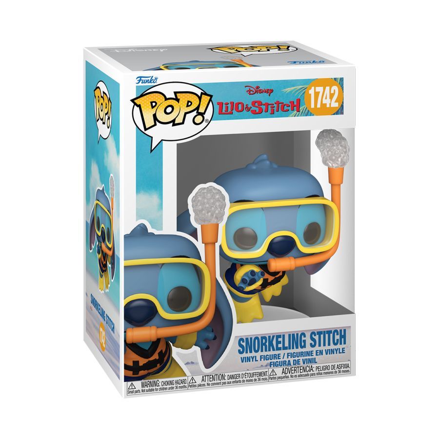 Lilo & Stitch | Snorkeling Stitch | #1742 | Pop! Vinyl