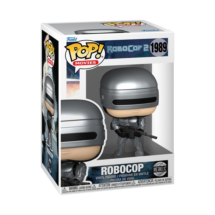 Robocop | Metallic | #1989 | Funko Pop! Vinyl
