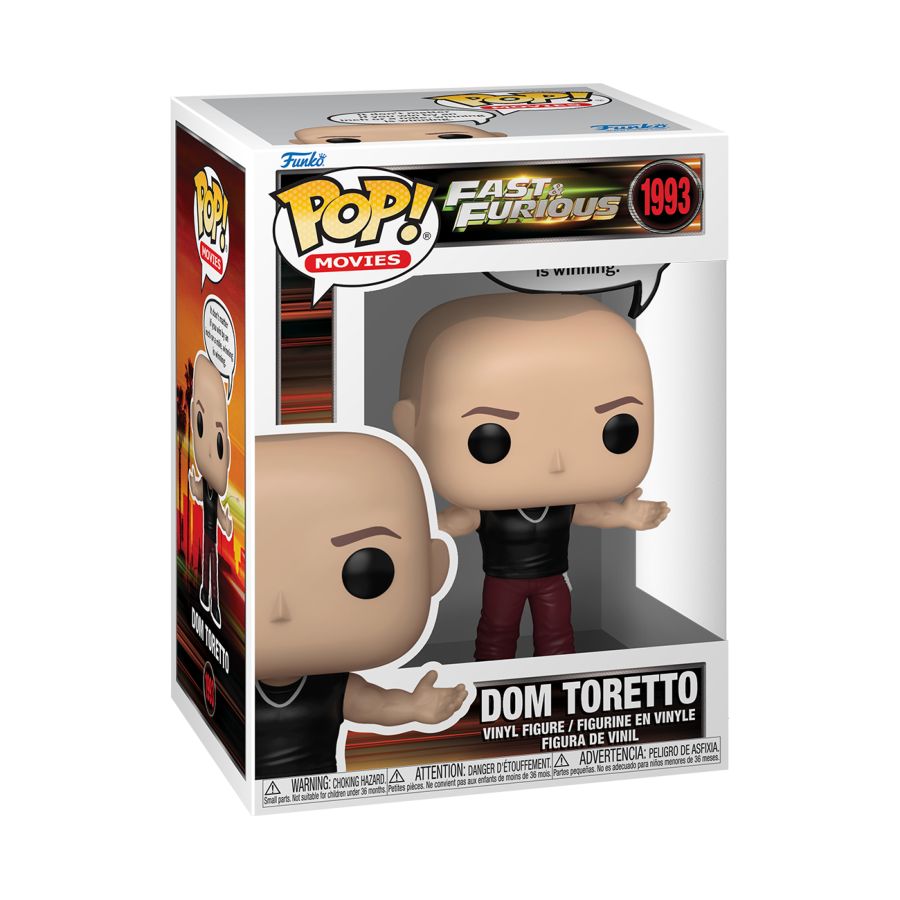 Fast & Furious | Dominic Toretto | #1993 | Funko Pop! Vinyl