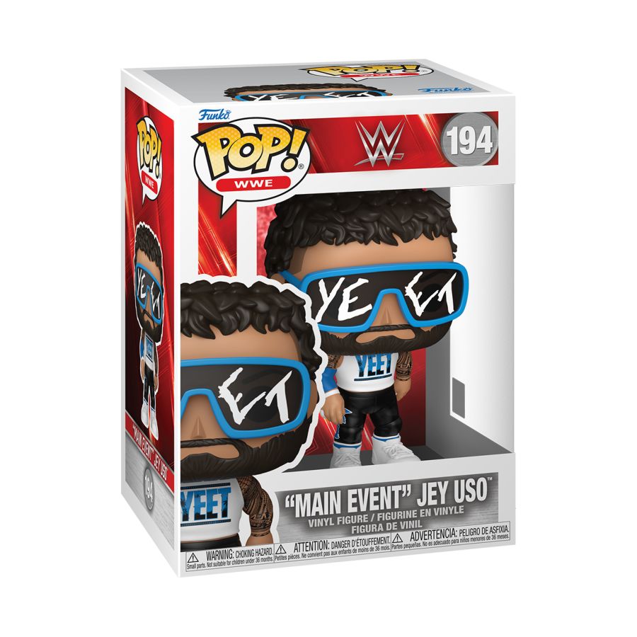 WWE | Jey Uso | #194 | Funko Pop! Vinyl