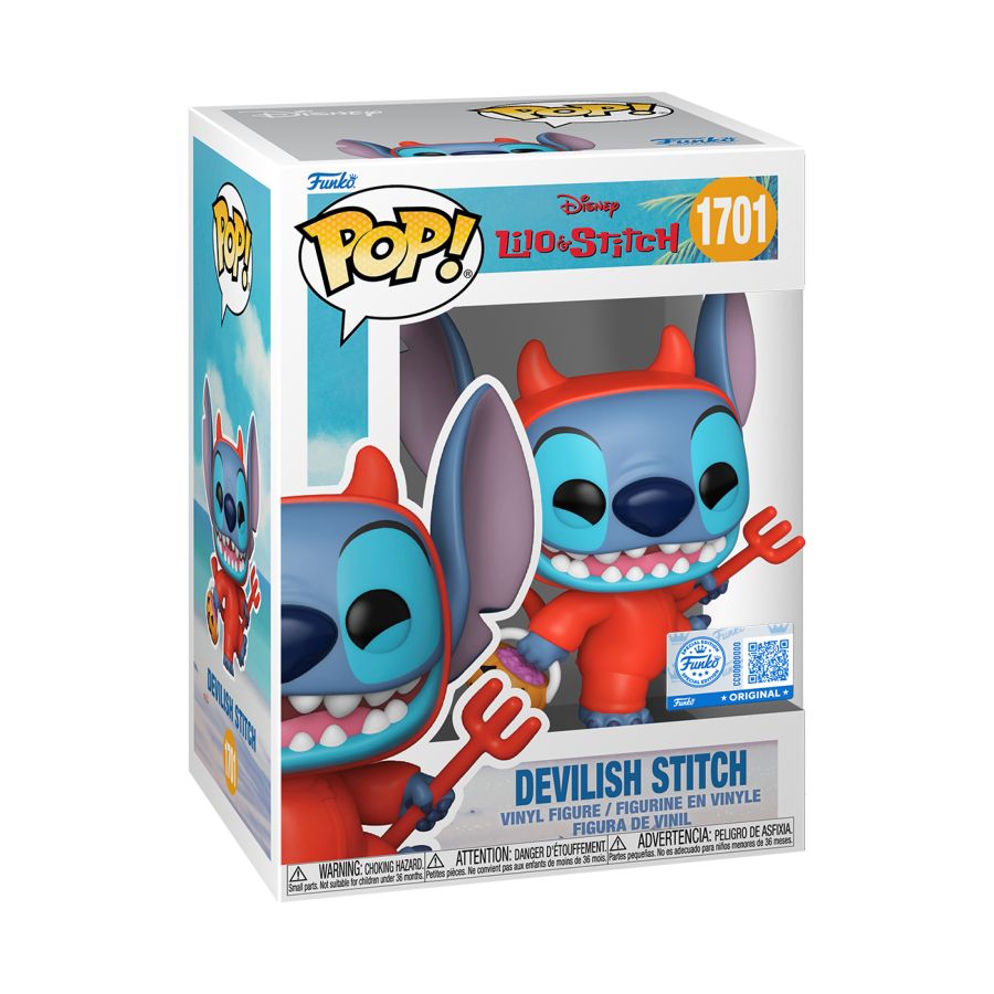 Lilo & Stitch | Devilish Stitch | #1701 | Disney Pop! Vinyl