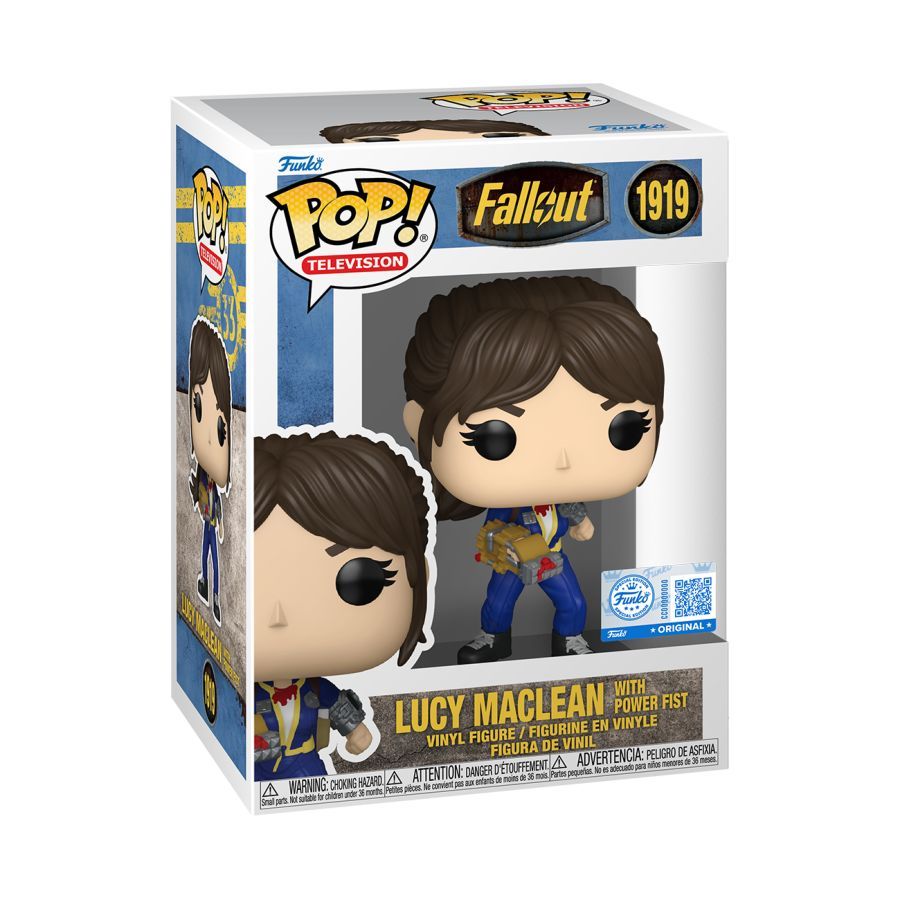 Fallout | Lucy Maclean W/Power Fist | #1919 | Funko Pop! Vinyl