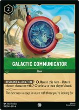 Lorcana Azurite Sea - Galactic Communicator - #99/204 - Common