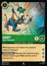 Lorcana Azurite Sea - Goofy - Expert Shipwright - #89/204 - Rare