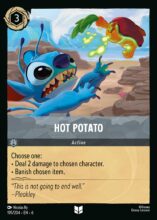 Lorcana Azurite Sea - Hot Potato - #195/204 - Uncommon