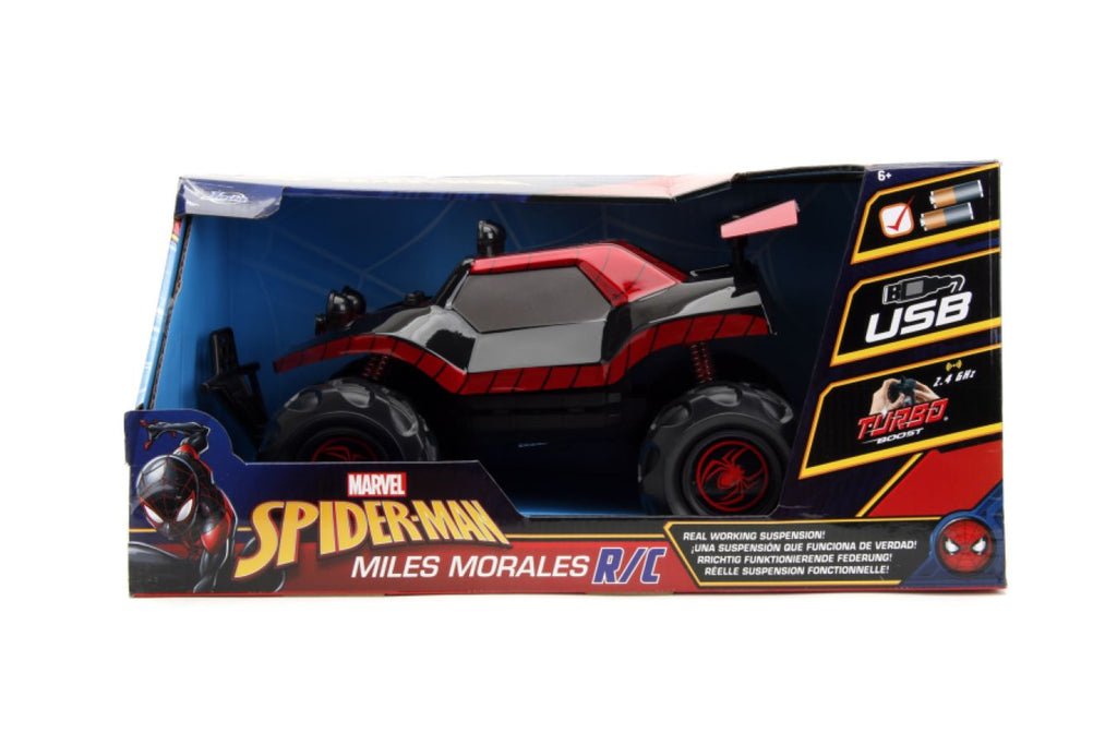 Marvel Spiderman - Miles Morales Remote Controlled Buggy - 1:14 Scale - R/C Model Car