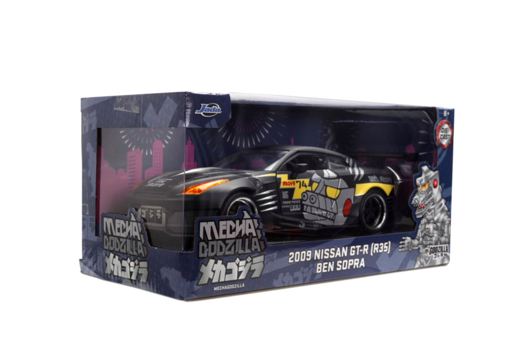 2009 Nissan GT-R Ben Sopra MechaGodzilla | 1:24 Scale Diecast Model Car