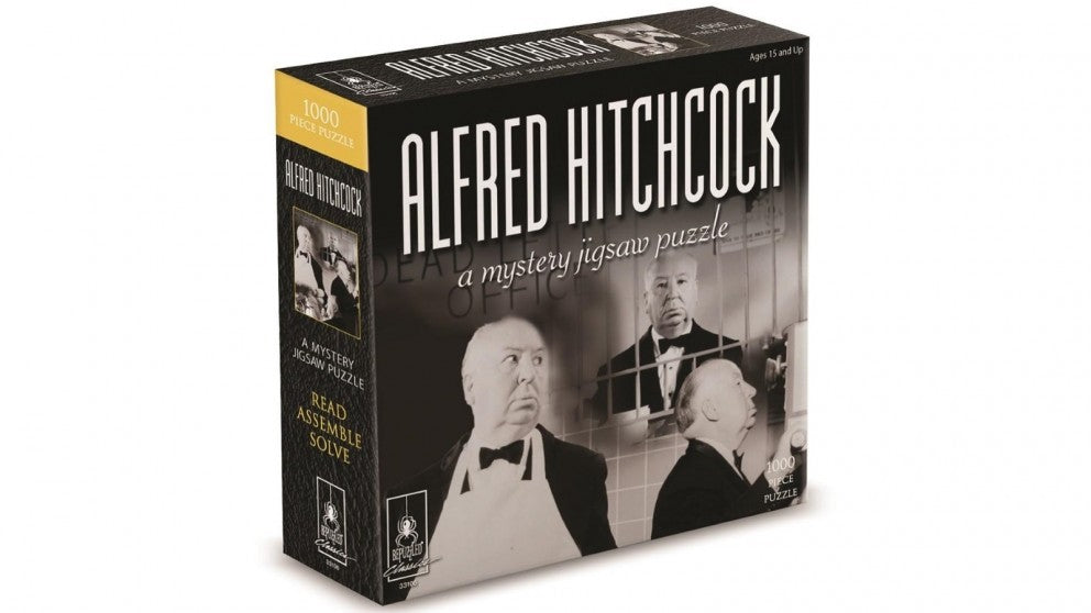 Bepuzzled Jigsaw - Alfred Hitchcock - A Mystery Jigsaw Puzzle - 1000 Piece