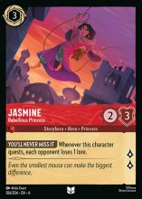 Lorcana Azurite Sea - Jasmine - Rebellious Princess - #106/204 - Uncommon