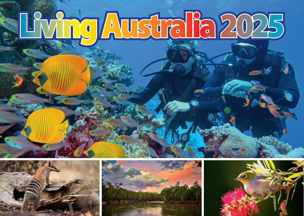 Living Australia 2025 A4 Calendar.