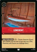 Lorcana Azurite Sea - Longboat - #132/204 - Uncommon