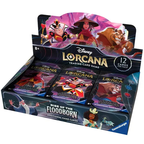 Disney Lorcana - Set 2 Rise of the Floodborn - Booster Box Sealed (24 Packs)