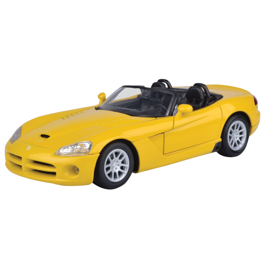 Timeless Legends | 2003 Dodge Viper SRT-10 (Yellow) | 1:18 Scale Diecast Model Car