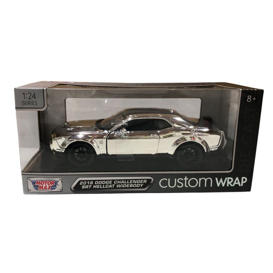 Custom Wrap | 2018 Dodge Challenger SRT Hellcat Widebody | 1:24 Scale Diecast Model Car