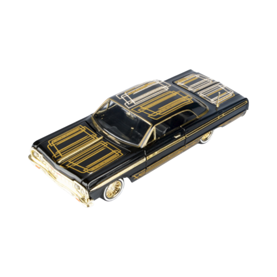 Midnight Eclipse | 1964 Chevrolet Impala | 1:24 Scale Diecast Model Car