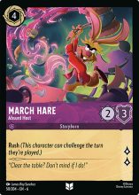 Lorcana Azurite Sea - March Hare - Absurd Host - #50/204 - Uncommon