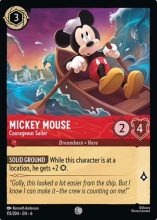 Lorcana Azurite Sea - Mickey Mouse - Courageous Sailor - #115/204 - Common