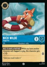 Lorcana Azurite Sea - Nick Wilde - Soggy Fox - #148/204 - Common