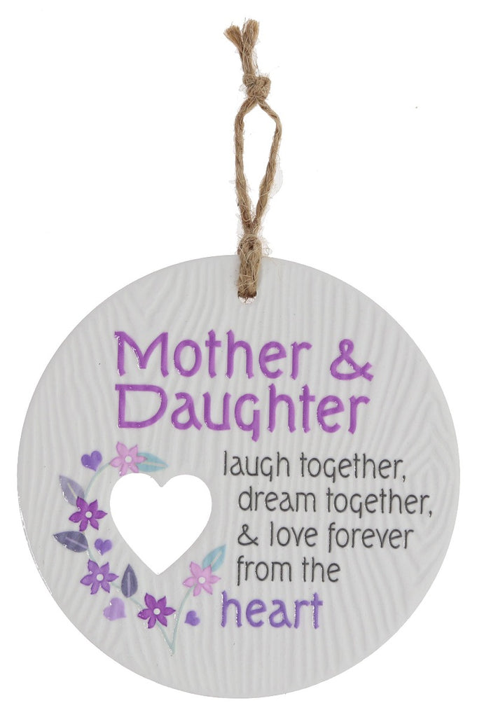 Piece of my Heart - Mother & Daughter Plaque