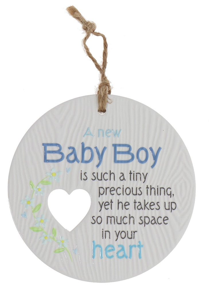 Piece of my Heart - Baby Boy Plaque