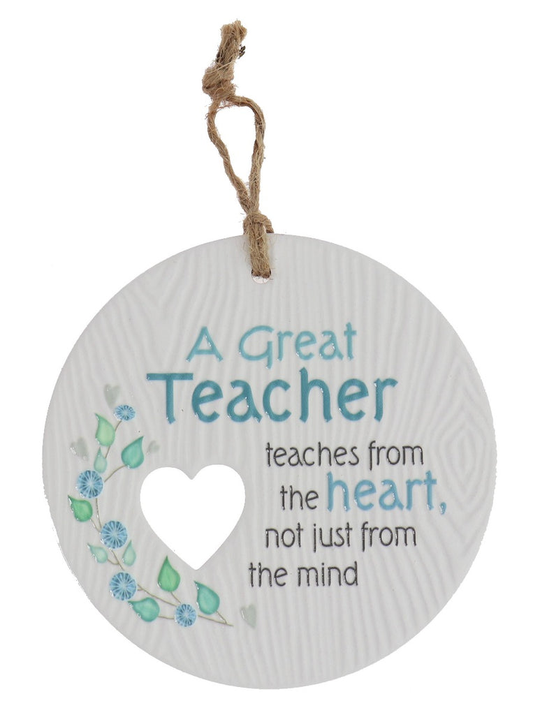 Piece of my Heart - Teacher Plaque