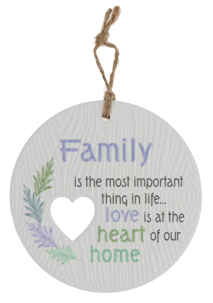 Piece of my Heart - Family Plaque