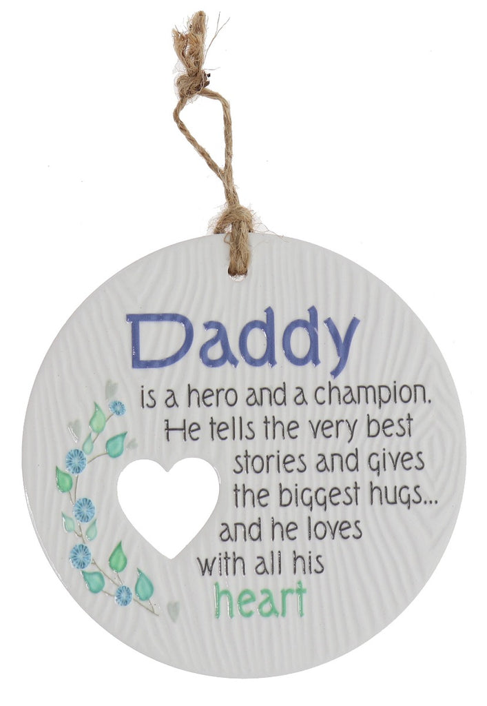 Piece of my Heart - Daddy Plaque